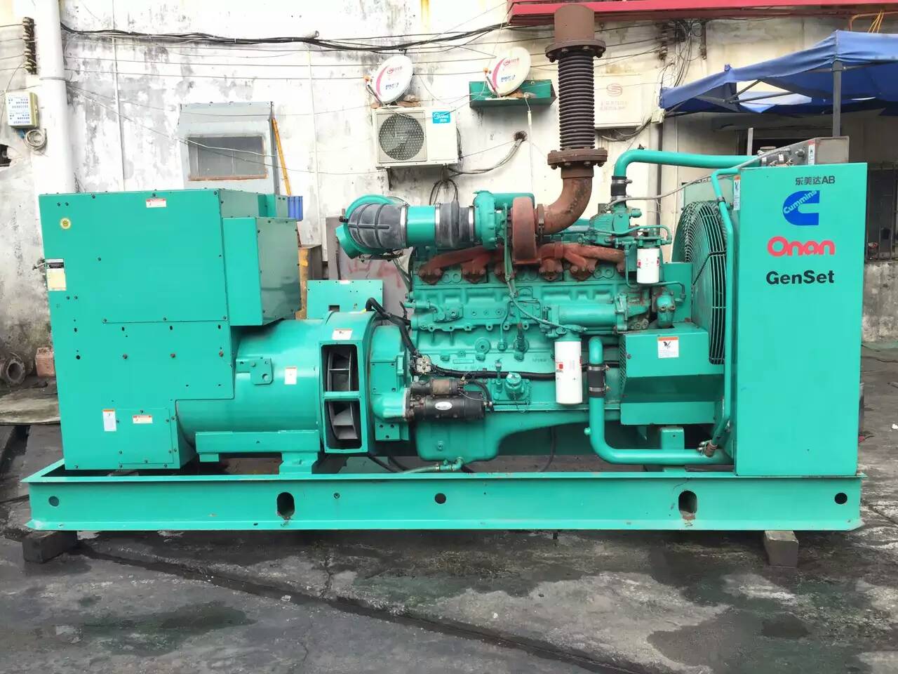 城阳租赁发电机-柴油发电机不正常冒烟的原因
